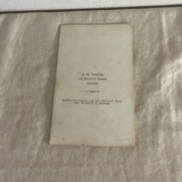 Abraham Lincoln Portrait Card Carte De Visite CDV Picture Photo Rare Negative - Picture 3 of 6